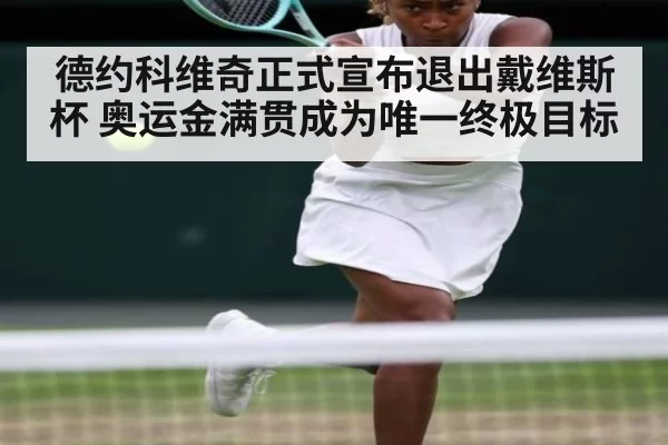 德约科维奇正式宣布退出戴维斯杯 奥运金满贯成为唯一终极目标